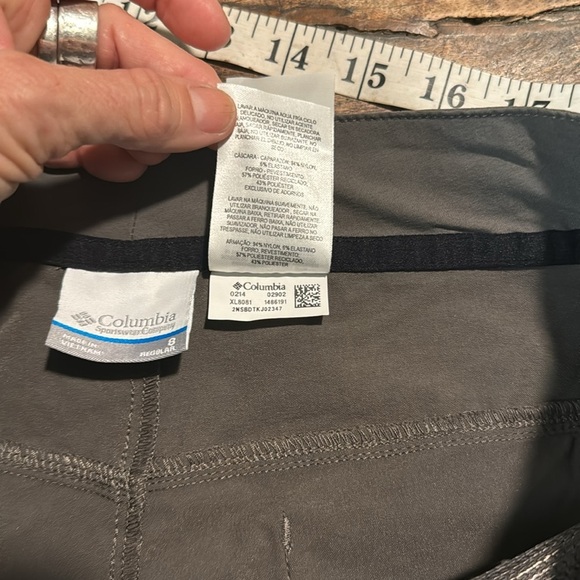 Columbia omnishield size 8 grey pants - Picture 9 of 13